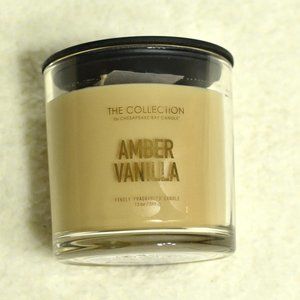 Chesapeake Bay Candle Amber Vanilla 2-wick Glass